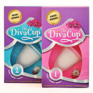 DivaCup Menstruationstasse Größen