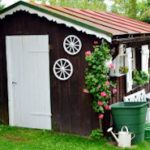 Dachabdeckung für die Gartenhütte – viele Möglichkeiten