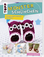 Monsterschühchen - Baby Schuhe selber stricken