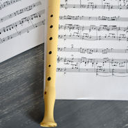 Blockflöte / Recorder mit Noten © rehtse_c- stock.ado